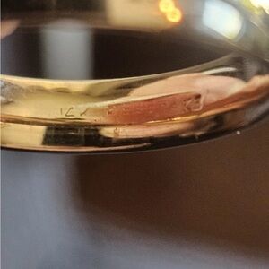 14k Wedding Band, 7.75